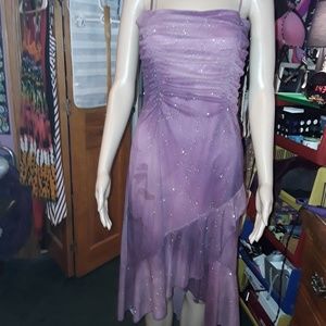 Purple sparkly Taboo dress size Large